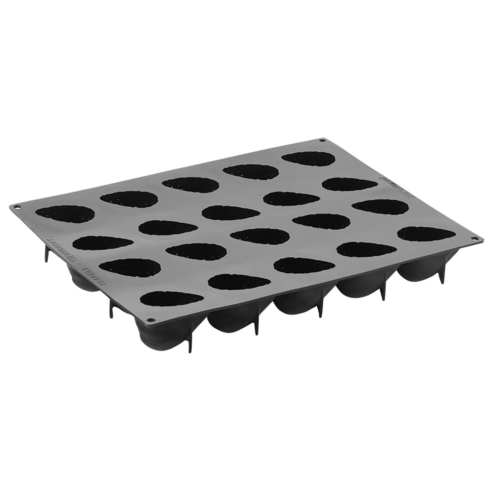 Moule silicone trompe-l'œil 20 fraises Pavoni