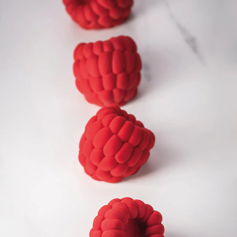 Moule silicone trompe-l'œil framboise Raspberry Pavoni