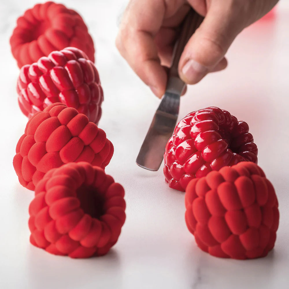 Moule silicone trompe-l'œil framboise Raspberry Pavoni
