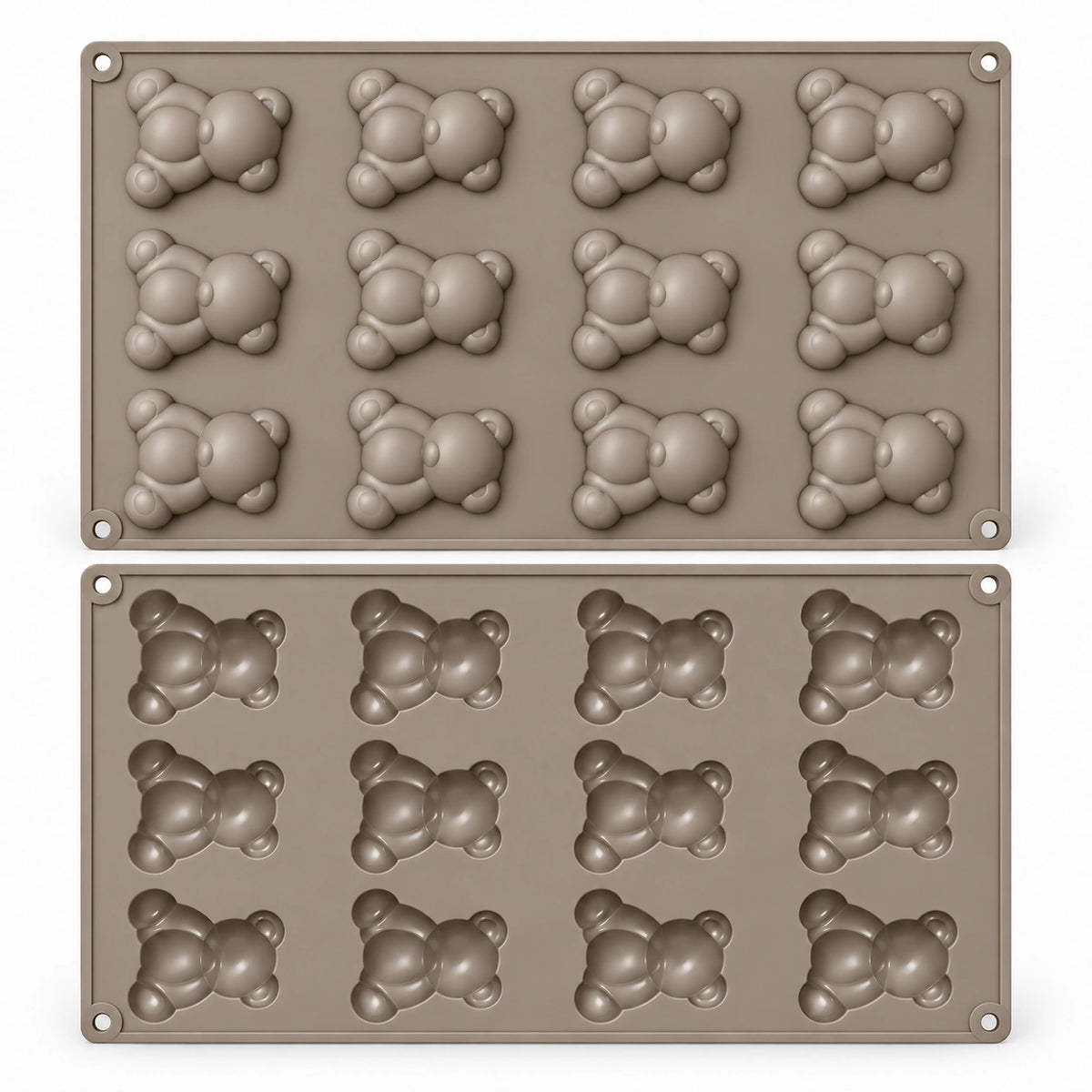 Moule silicone 12 nounours