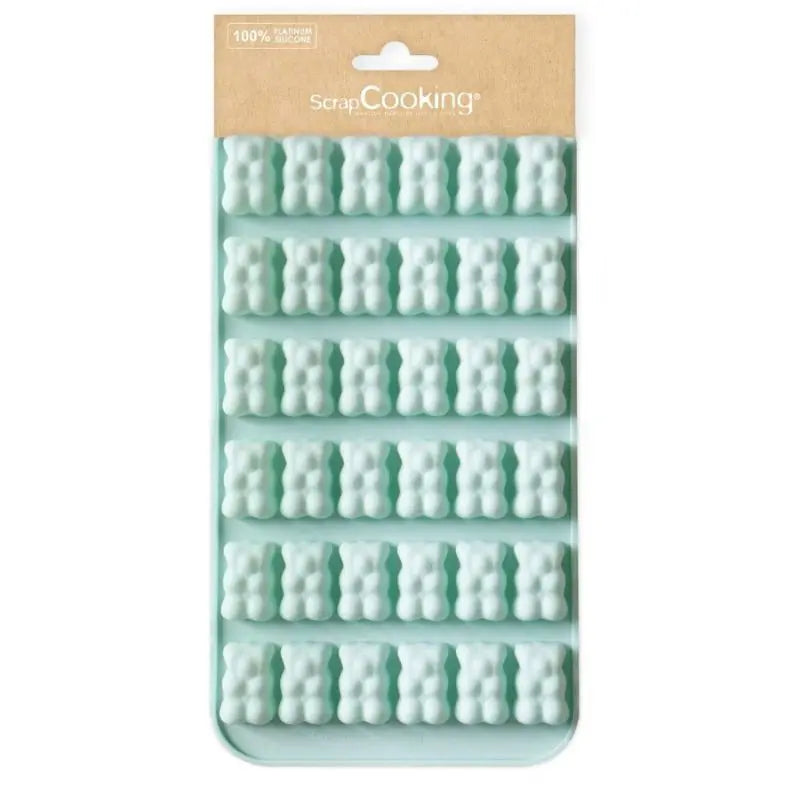 Moule silicone 36 oursons ScrapCooking