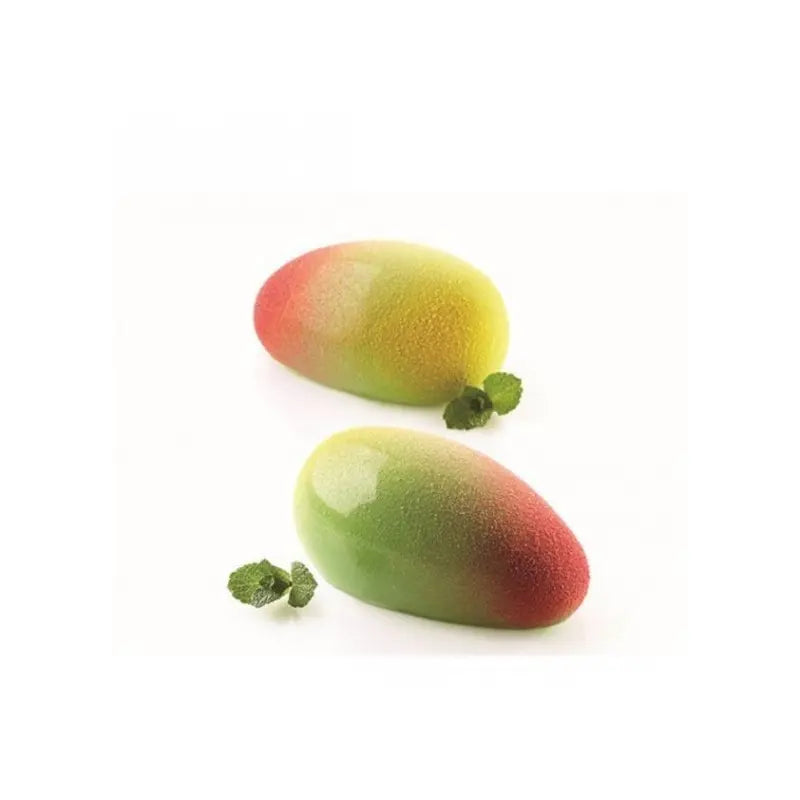 Moule silicone trompe-l'œil 6 mangues Silikomart