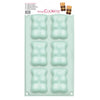Moule silicone 6 oursons ScrapCooking