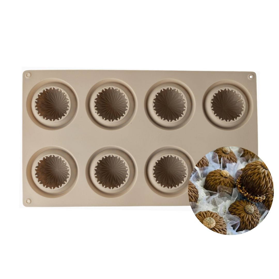 Moule en silicone 8 aster