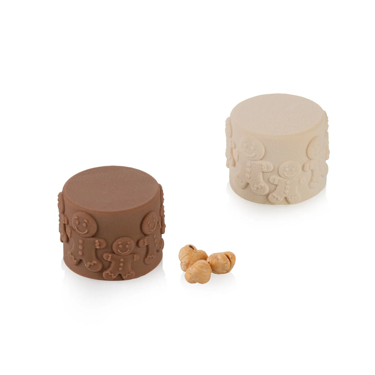 Moule 8 desserts Gingermen Silikomart