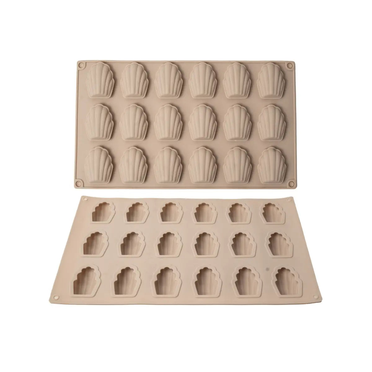 Moule en silicone 18 madeleines