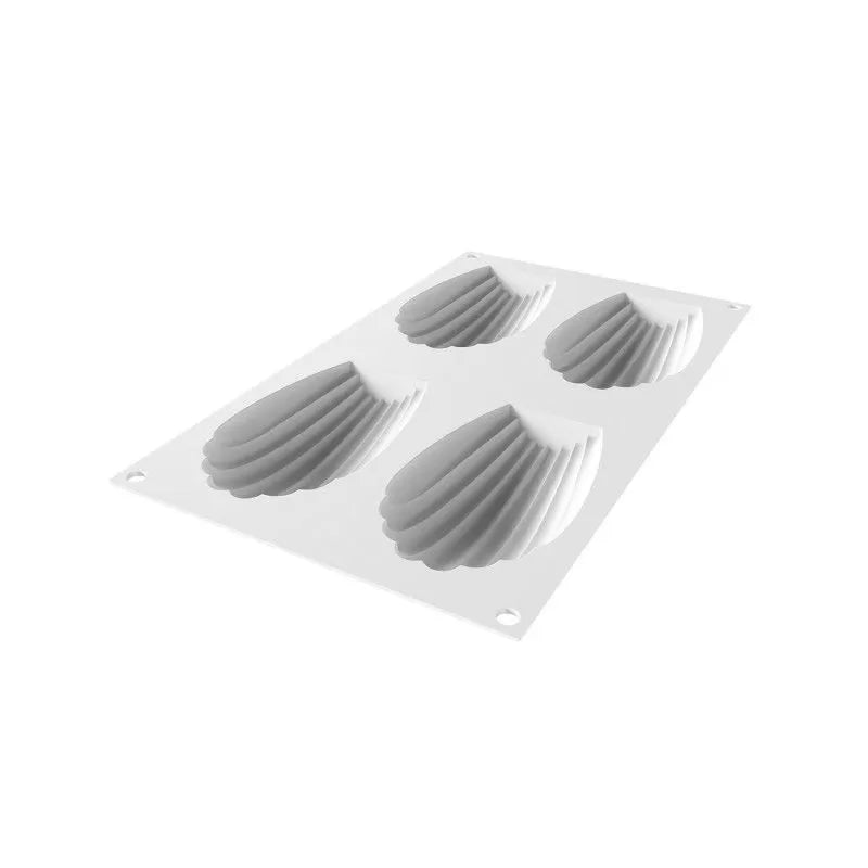 Moule silicone 4 madeleines XL Silikomart