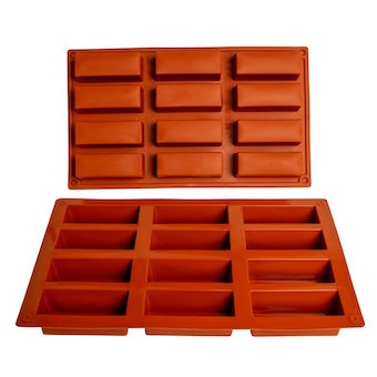 Moule silicone 12 rectangles