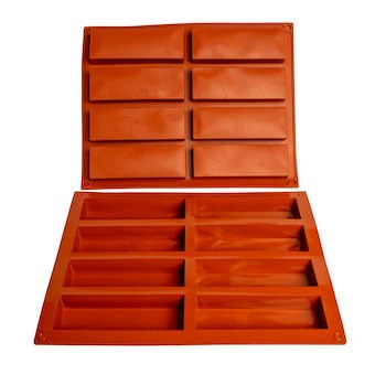 Moule en silicone 8 rectangles