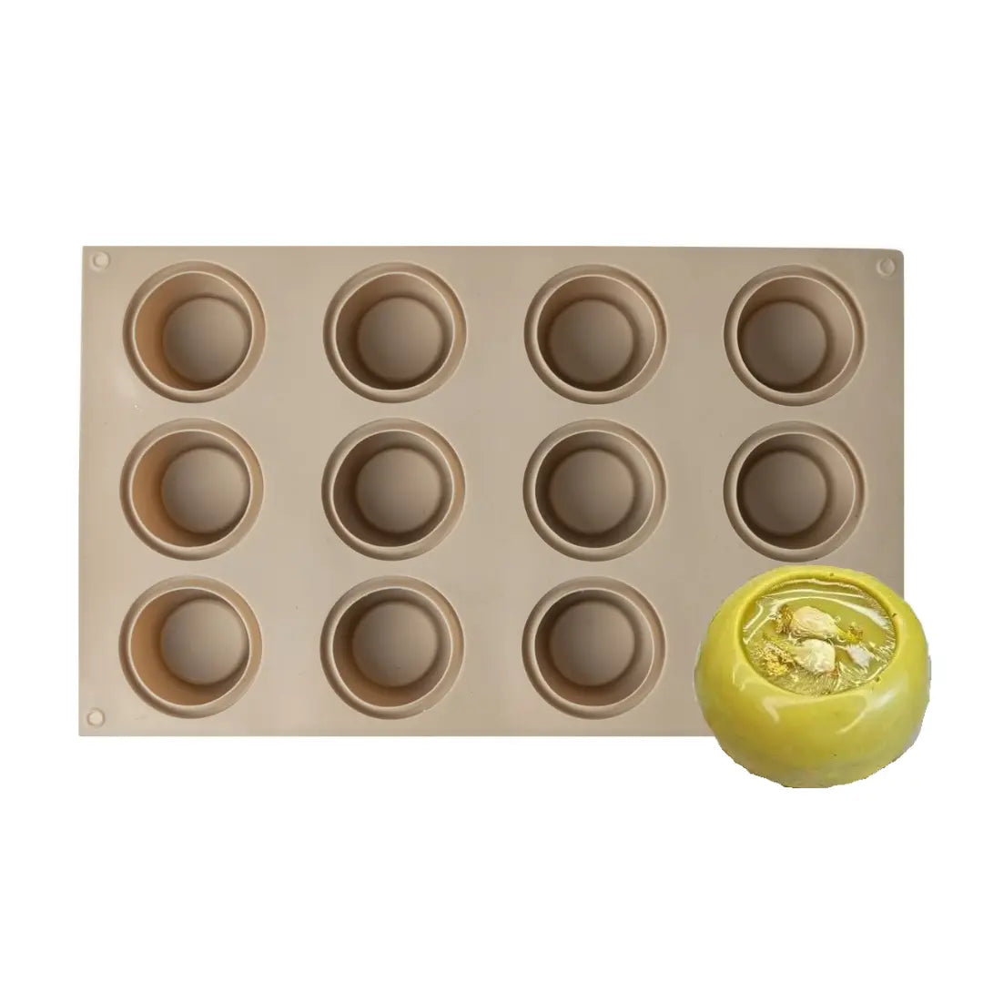 Moule silicone 12 Fella rond