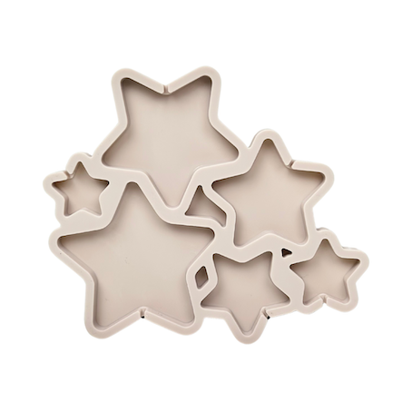 Moule silicone à sucettes étoile