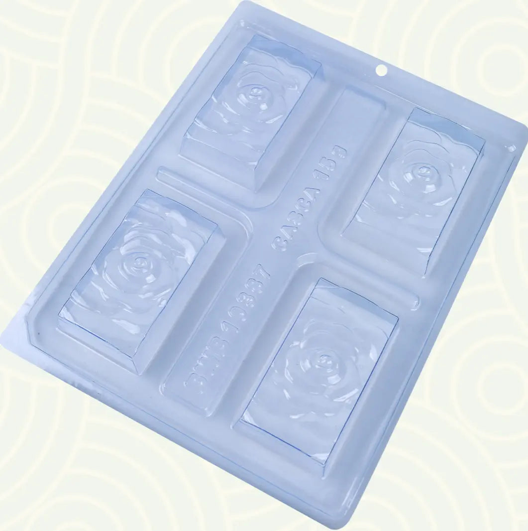 Moule tablette de chocolat mini Rose