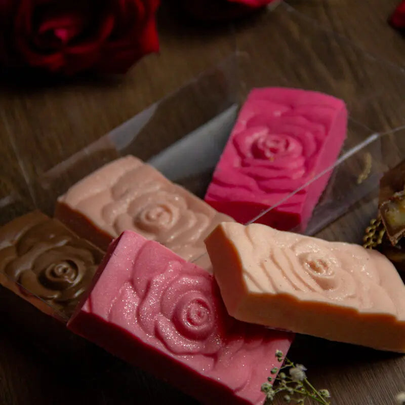 Moule tablette de chocolat mini Rose