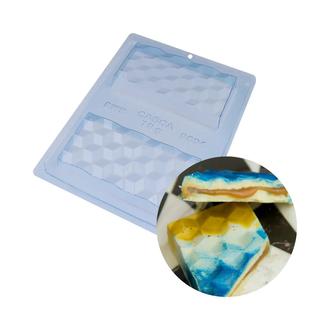 Moule tablette de chocolat Dubaï 3D 100 g