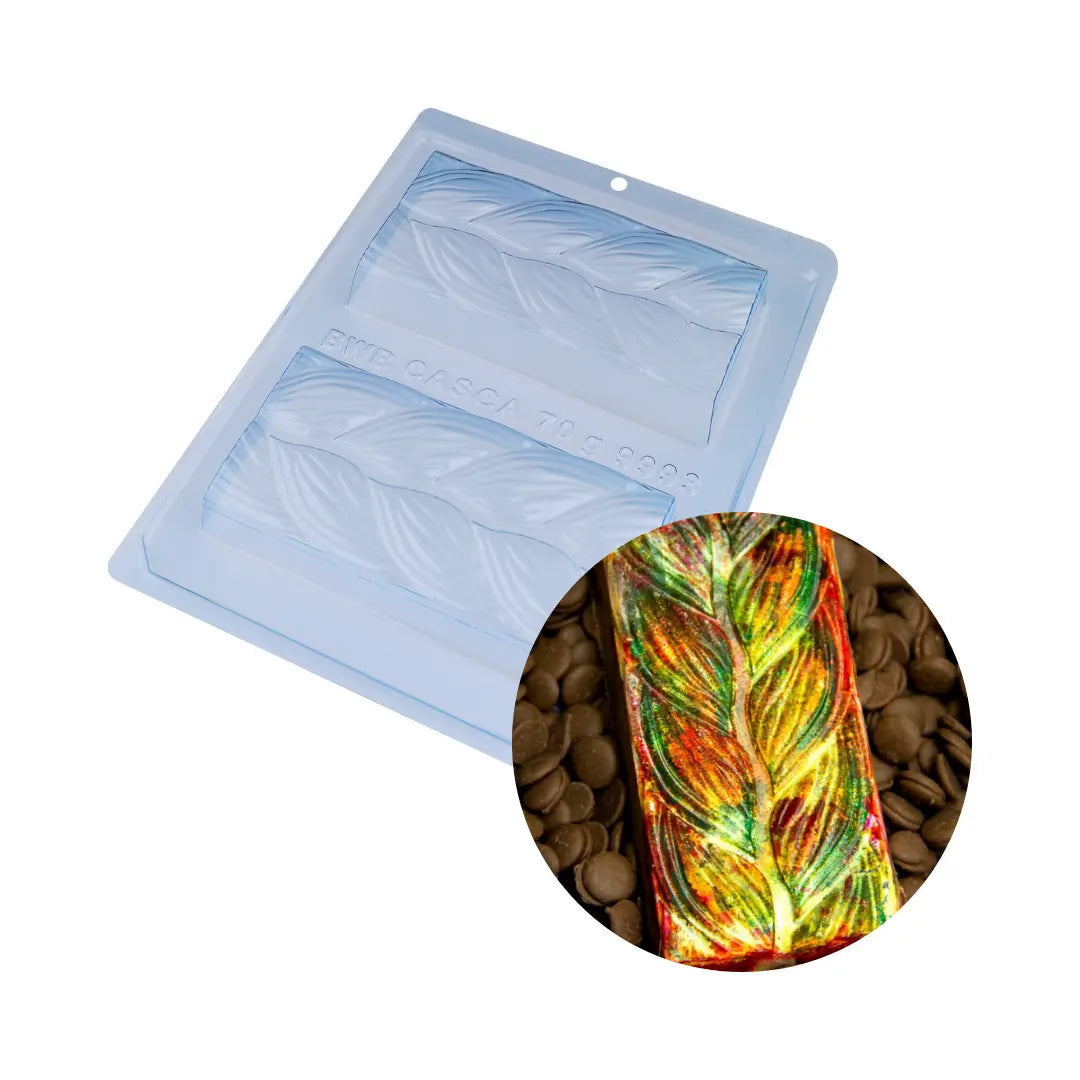 Moule tablette de chocolat Dubaï Tresse