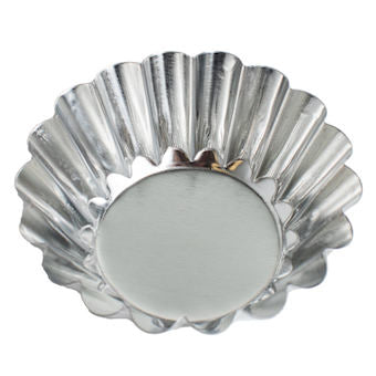 Mini moules à tartelettes en aluminium x4
