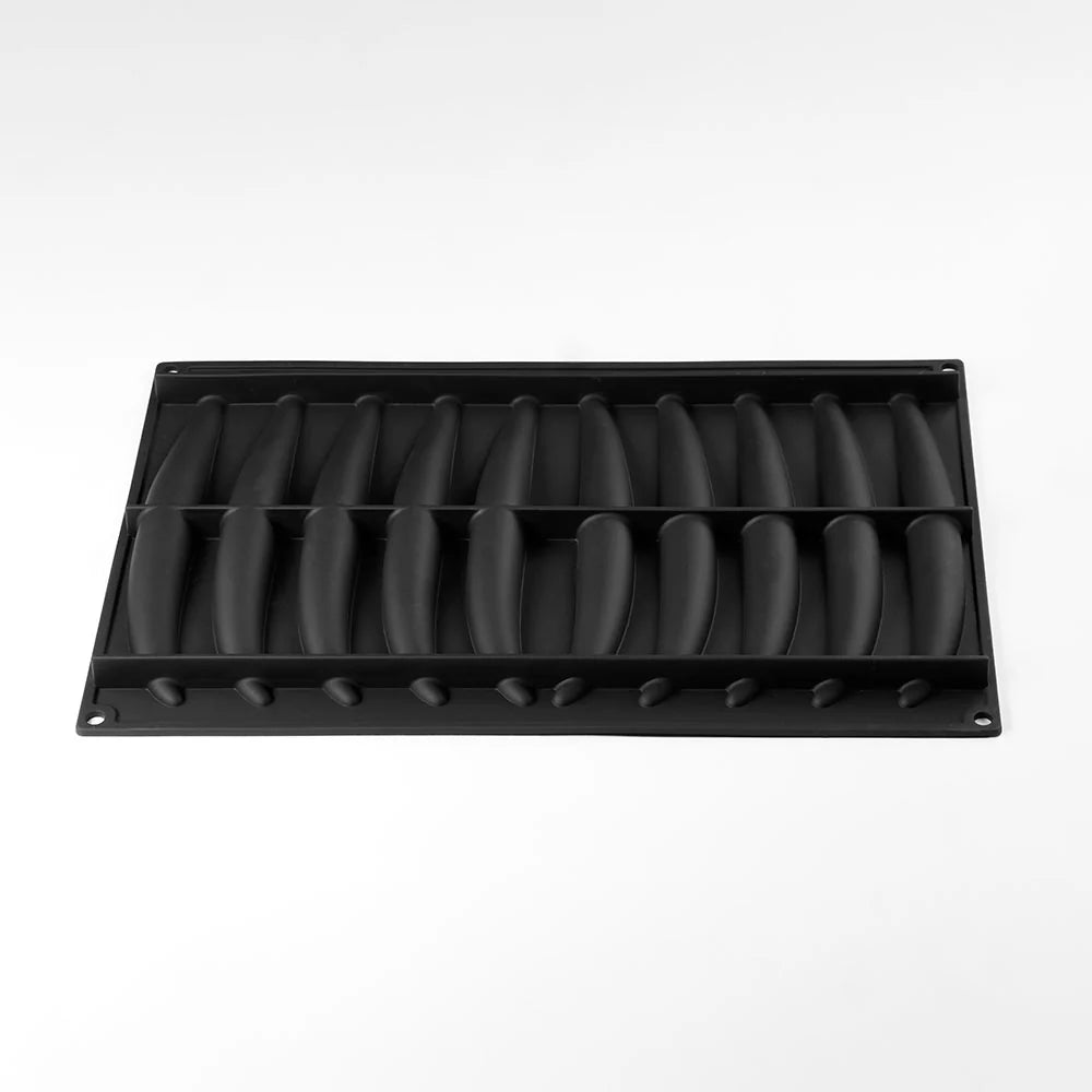 Moule silicone trompe-l'œil gousse de vanille Pavoni