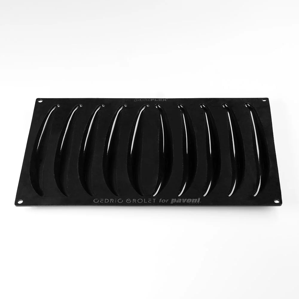 Moule silicone trompe-l'œil gousse de vanille Pavoni