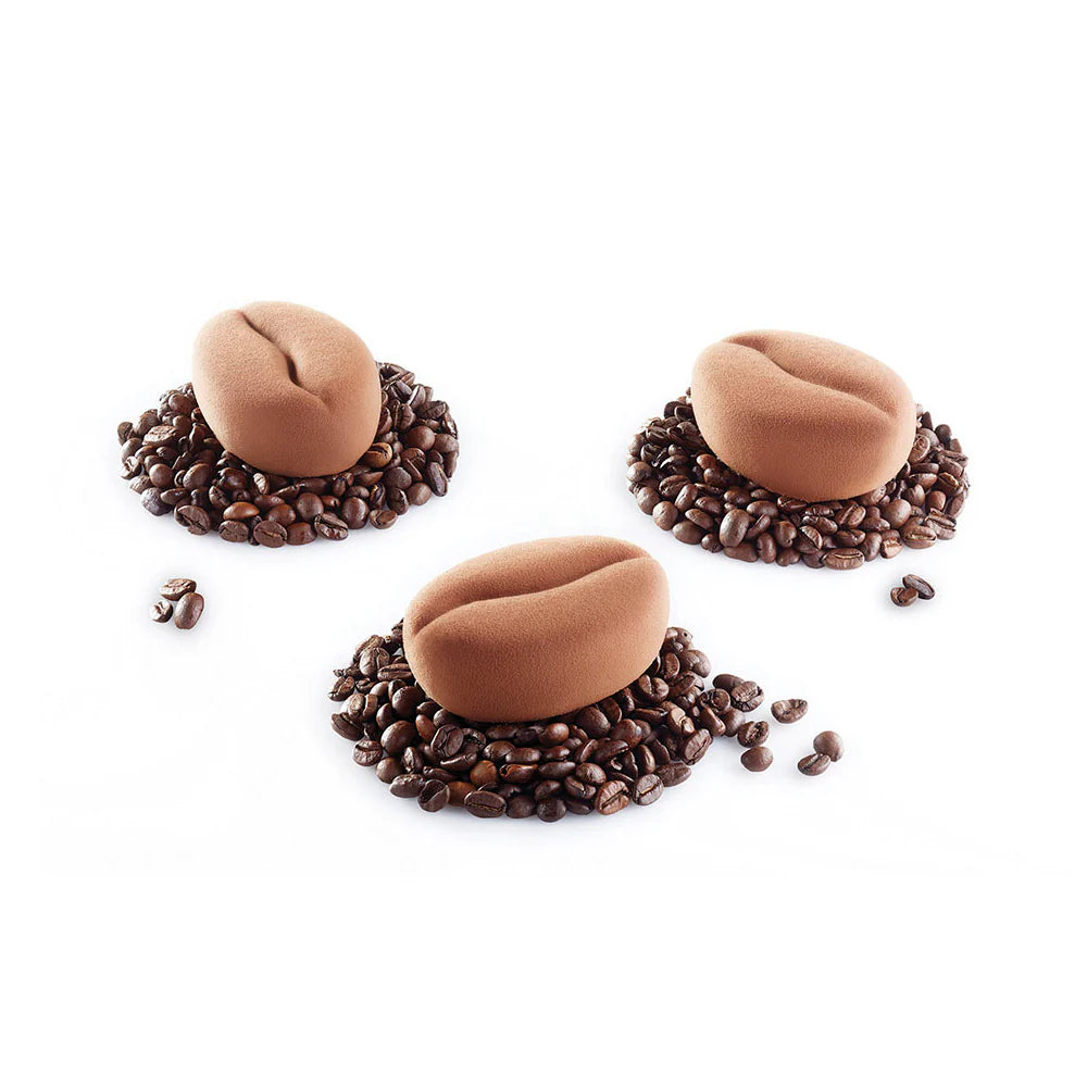 Moule silicone trompe-l'œil Moka café Pavoni