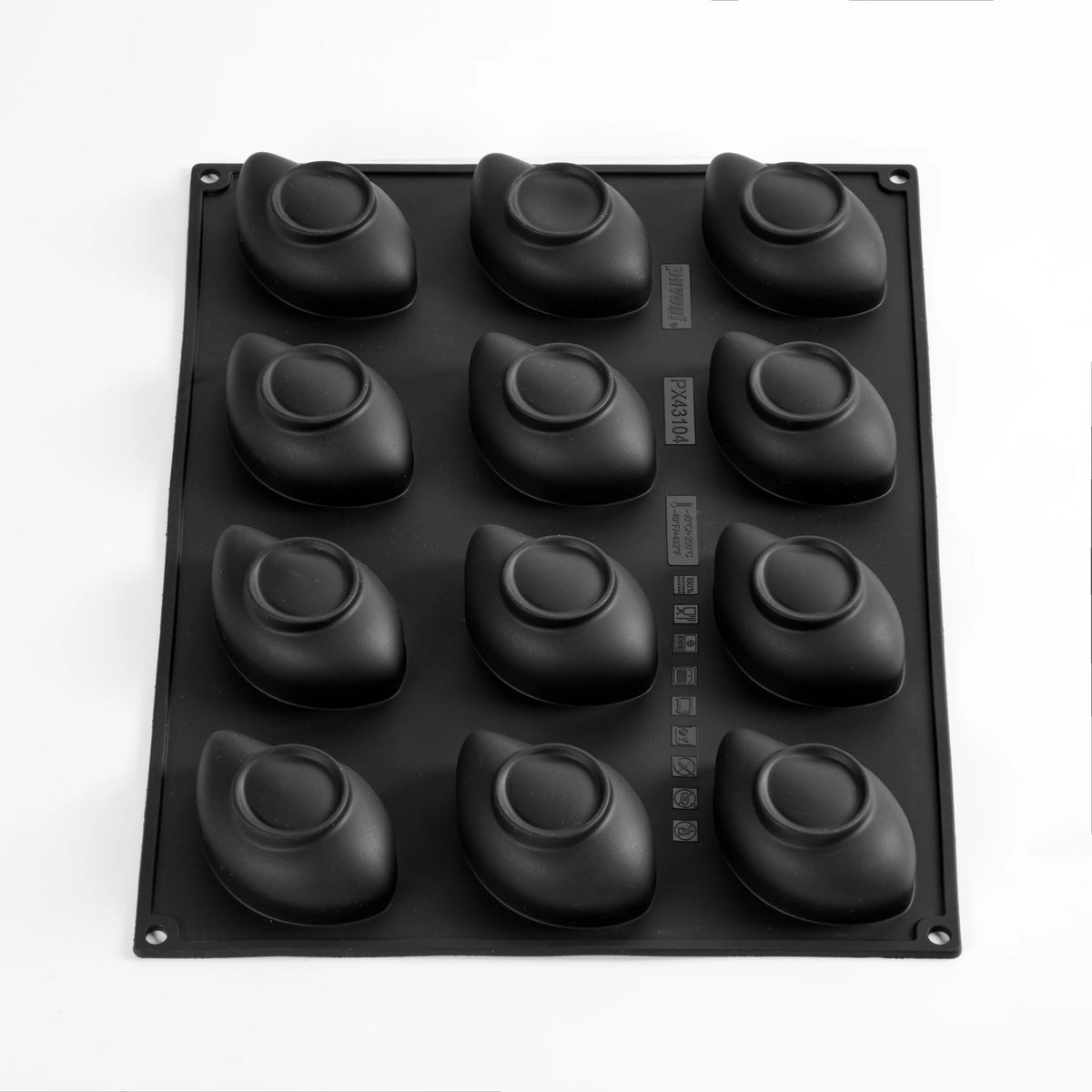 Moule silicone trompe-l'œil mangue by Grolet Pavoni
