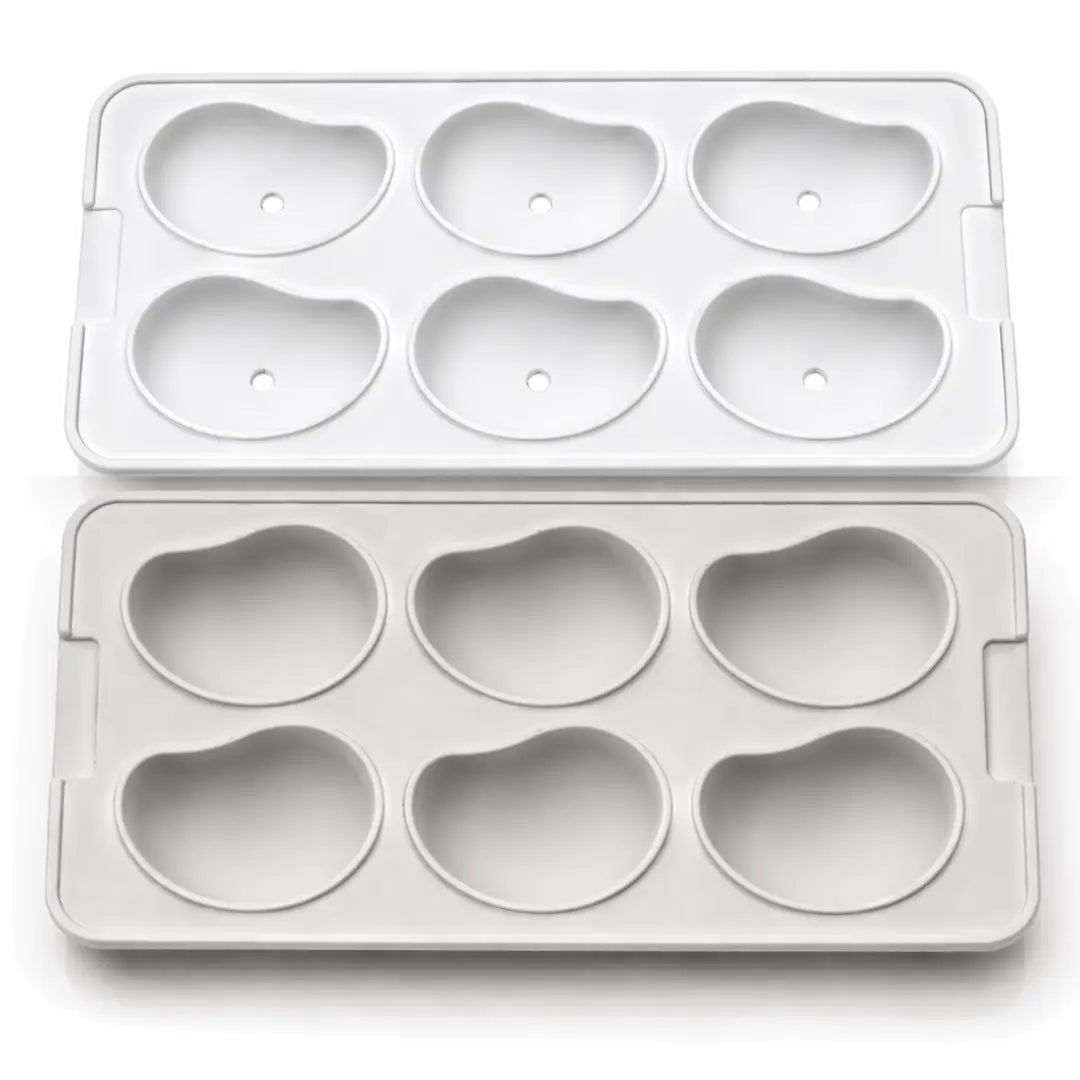 Moule silicone mangue trompe-l'œil 2 parties 6 empreintes