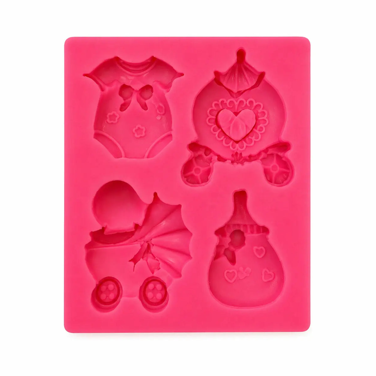 Moule de modelage Classic Baby 4 formes