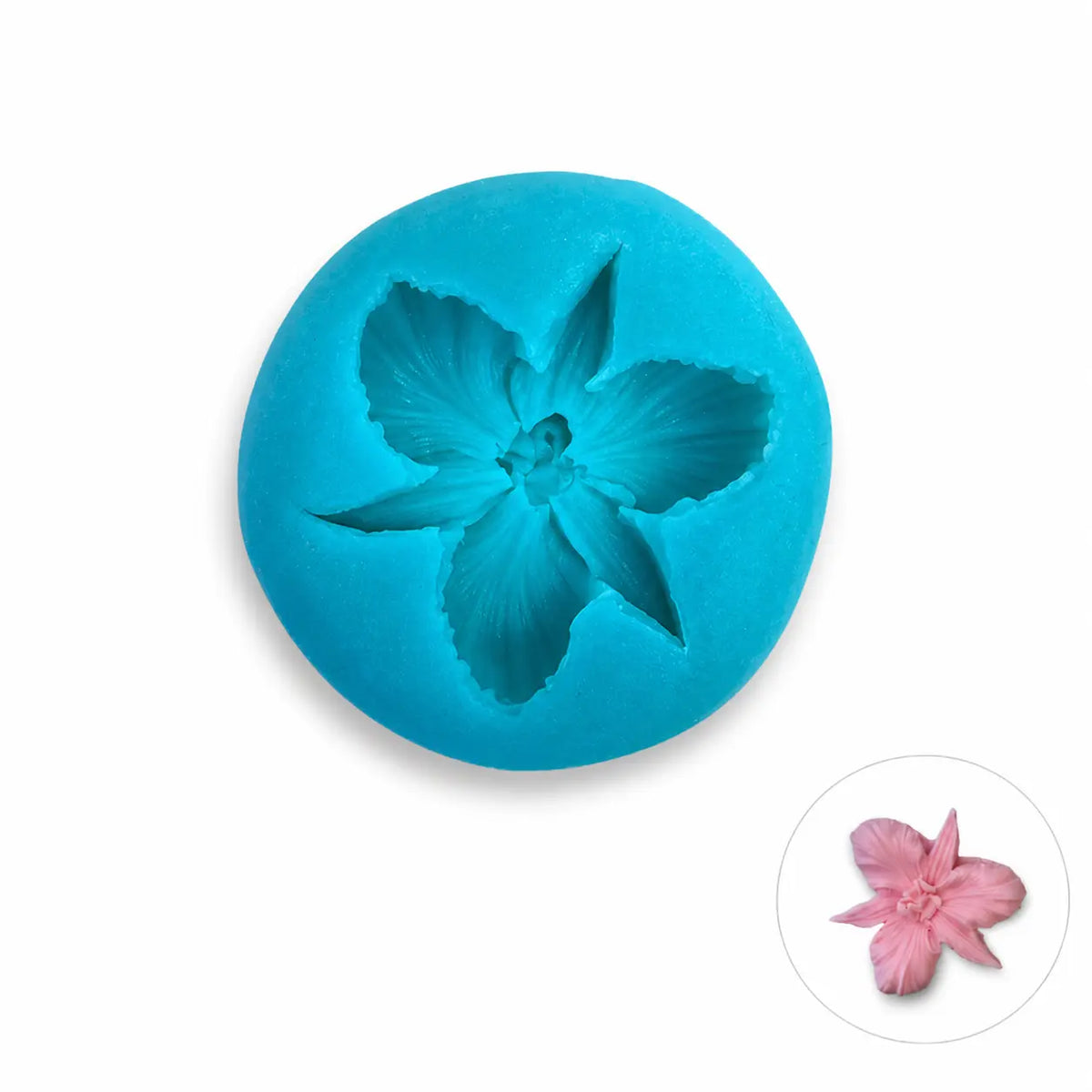 Moule de modelage fleur 3 pétales