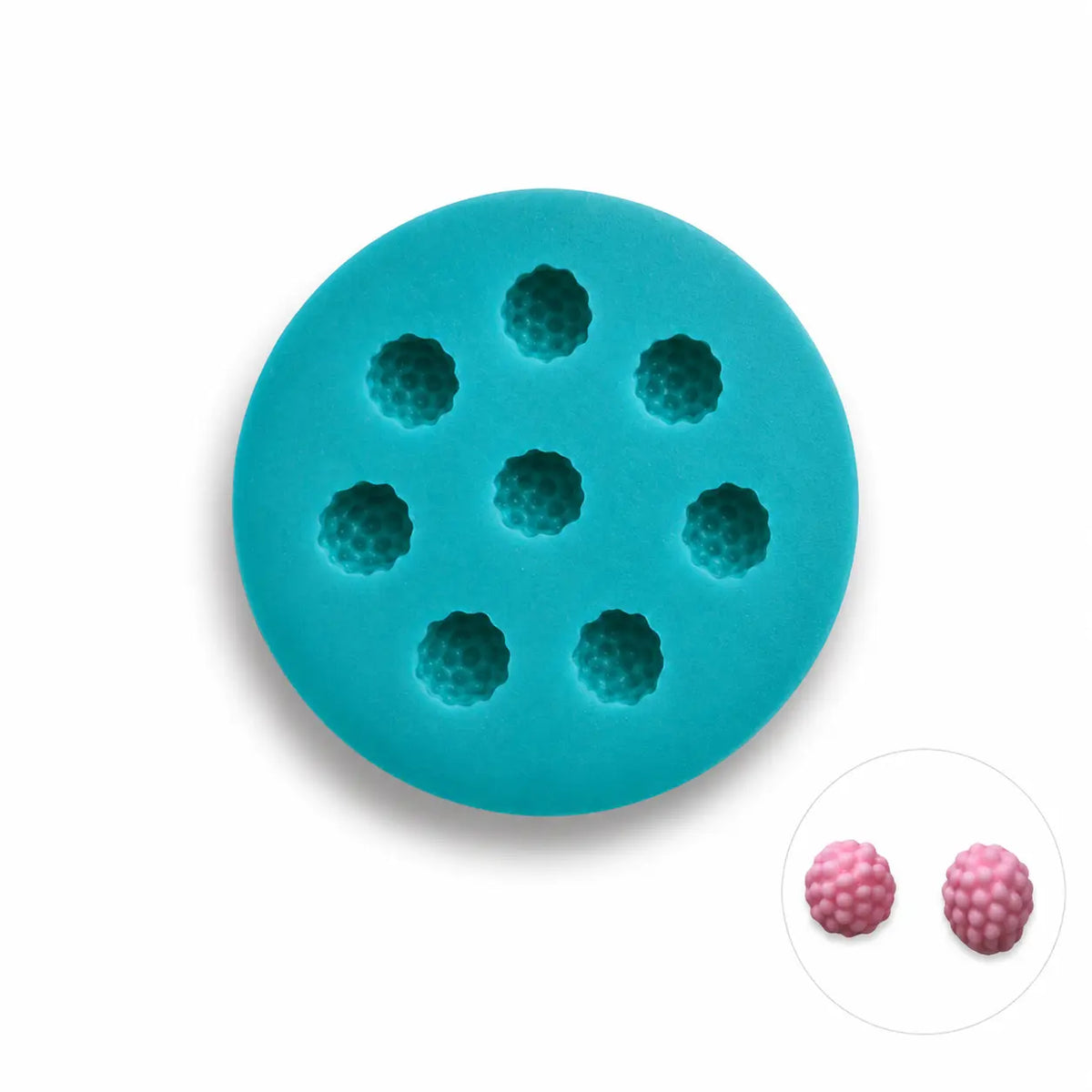 Moule de modelage 8 Framboises