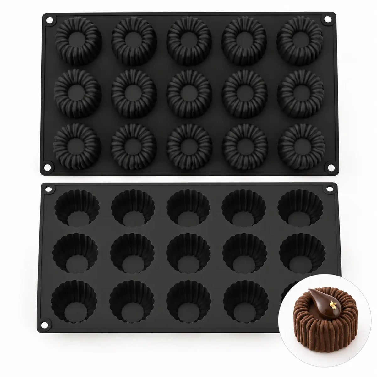 Moule silicone 15 Nina rond