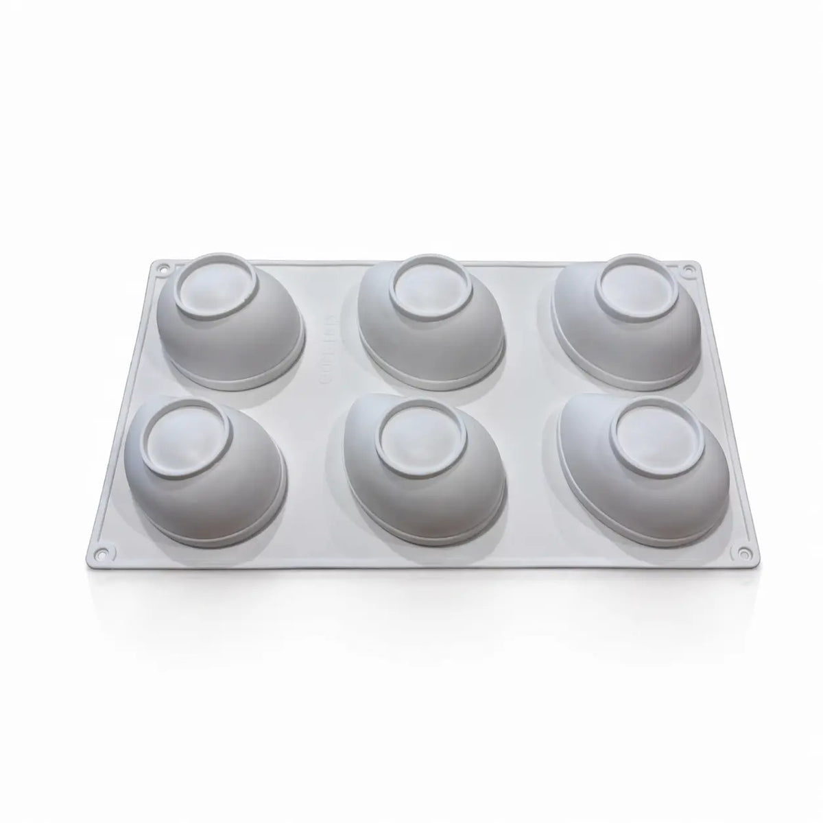 Moule silicone trompe-l'œil mangue 6 empreintes