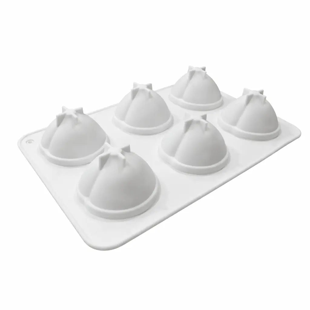 Moule silicone trompe-l'œil 6 pêches
