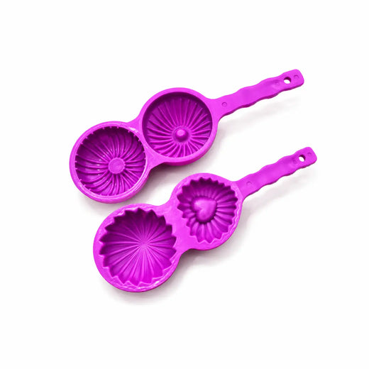 Moules Maamoul Layali Lot de 2 – 4 Formes pour Gâteaux Fourrés
