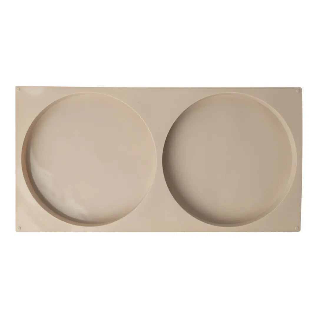 Moule silicone 2 inserts ronds