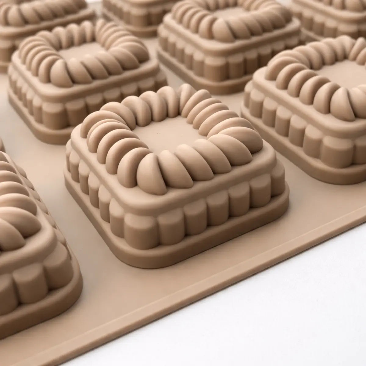 Moule silicone Vintage Dolce carré pour entremets