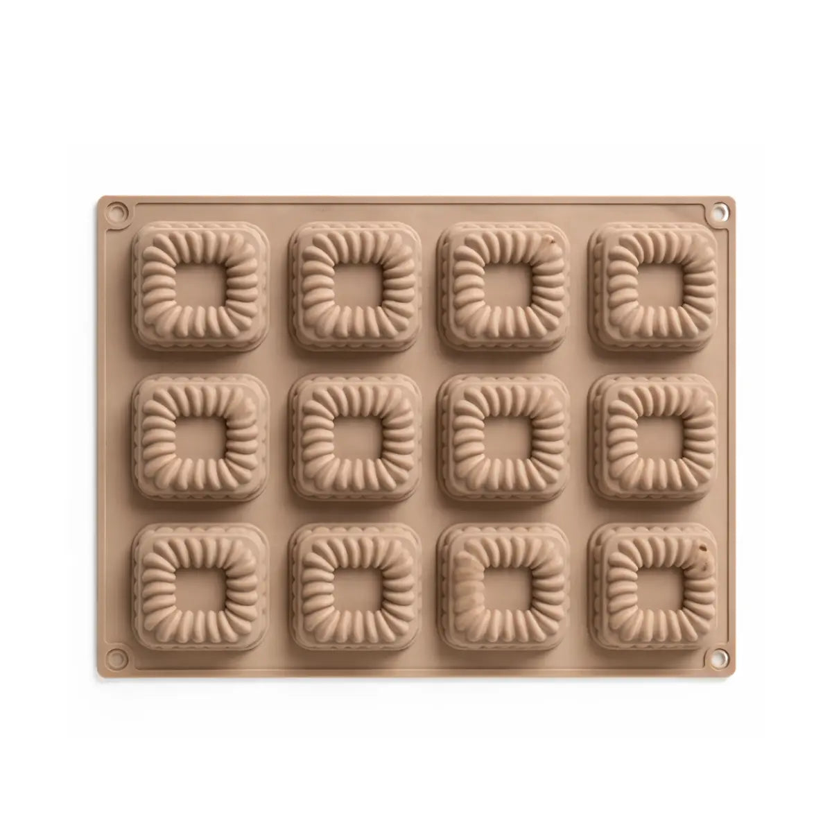 Moule silicone Vintage Dolce carré pour entremets