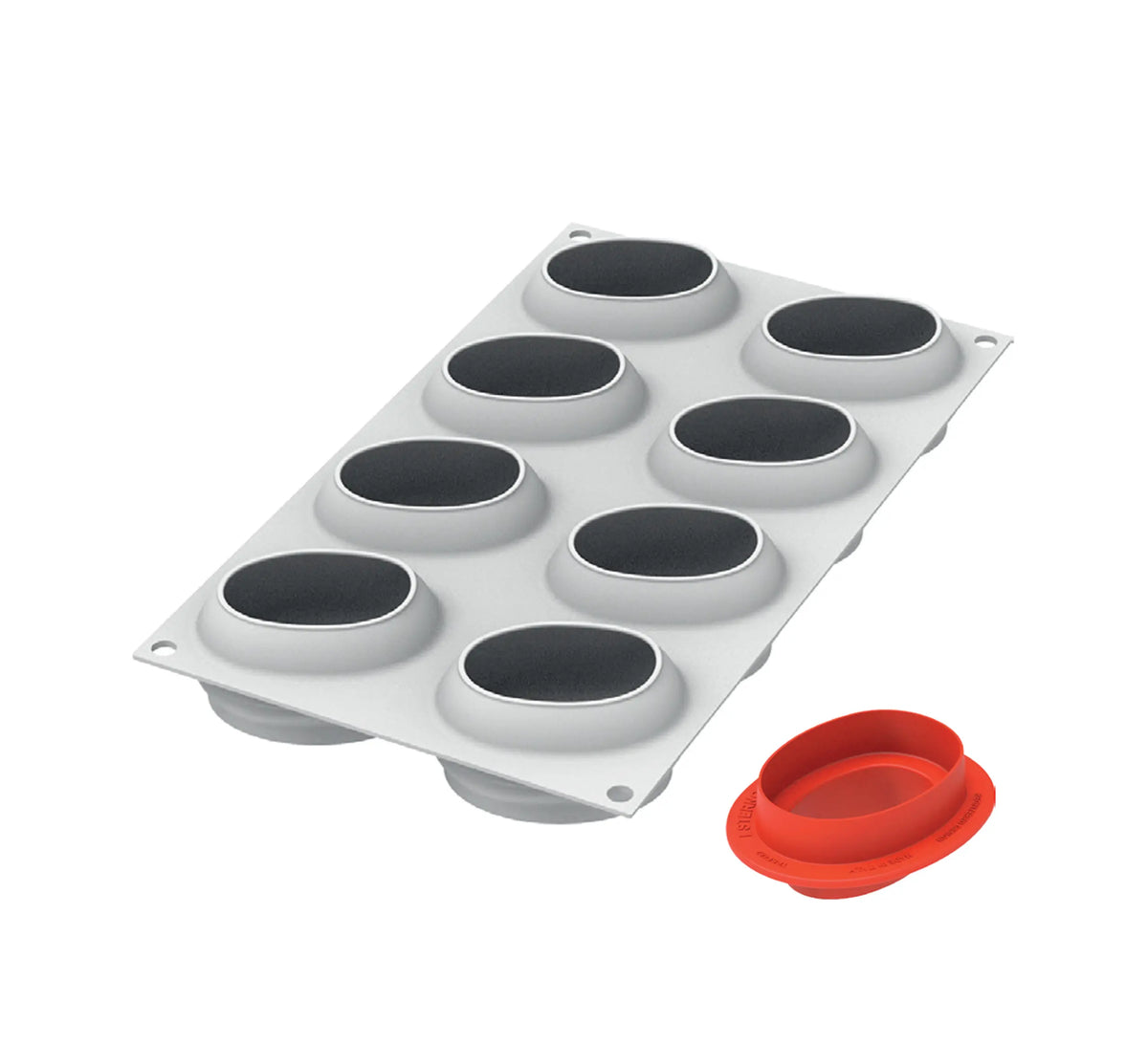 Moule silicone 8 grains de café Silikomart