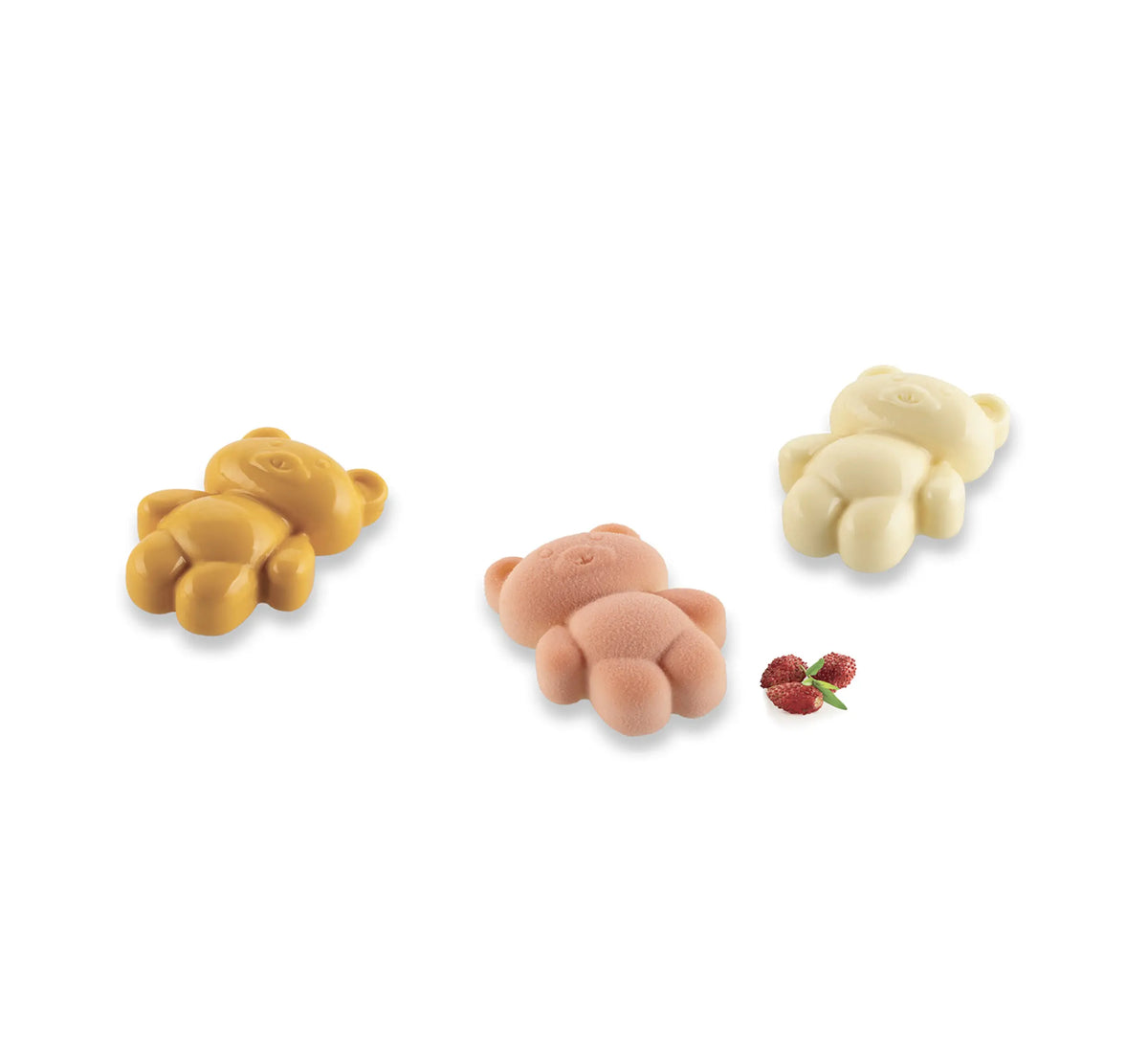 Moule silicone 18 mini oursons Silikomart