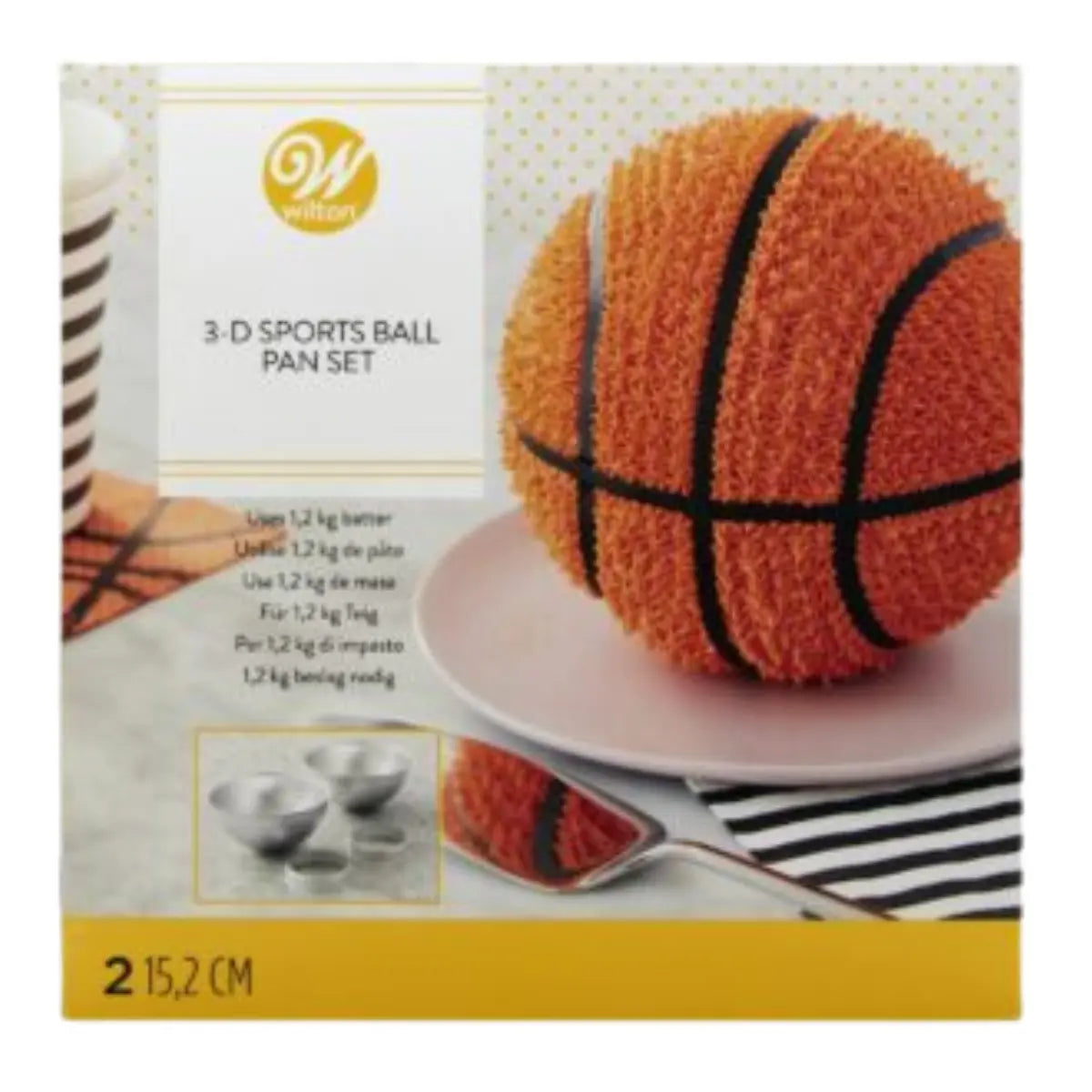 Moules à gâteau ballon lot de 2 Wilton