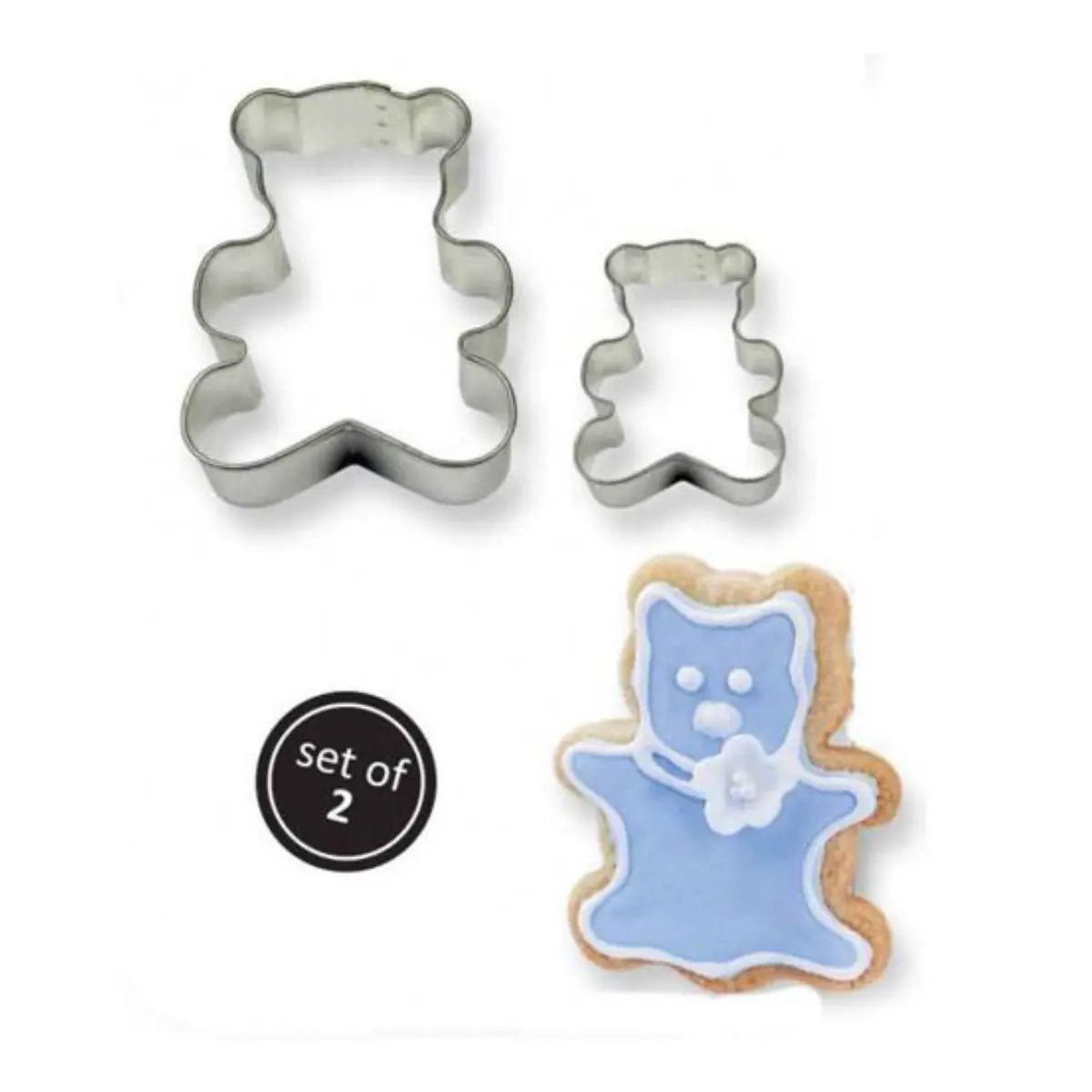 Découpoirs ourson lot de 2 PME