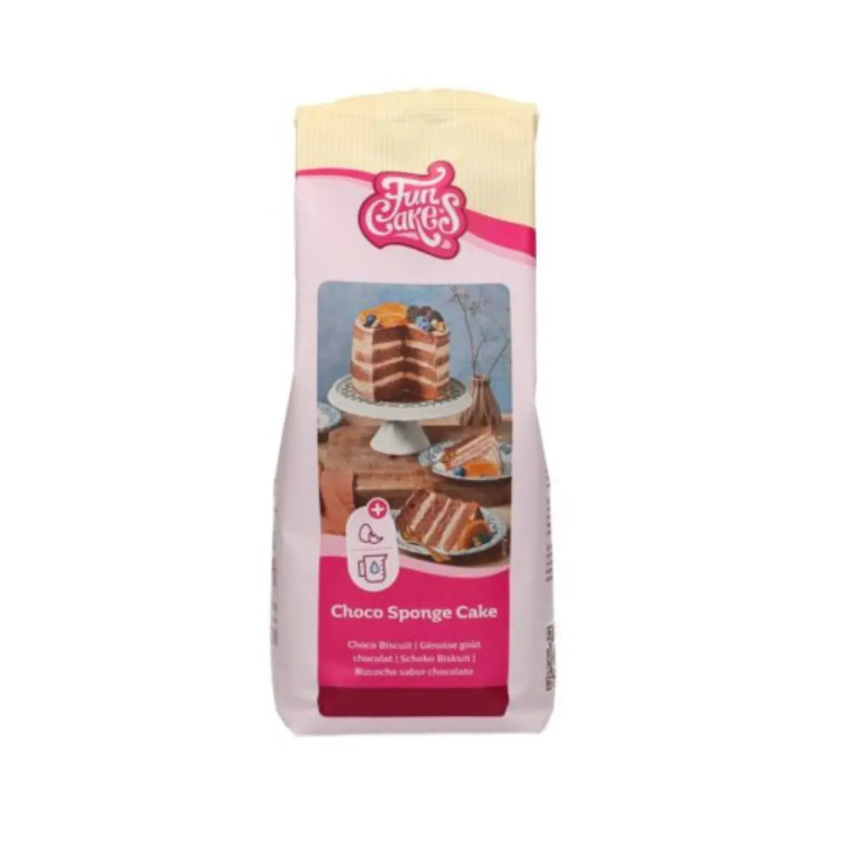 Préparation pour génoise chocolat Sponge Cake 1 kg FunCakes