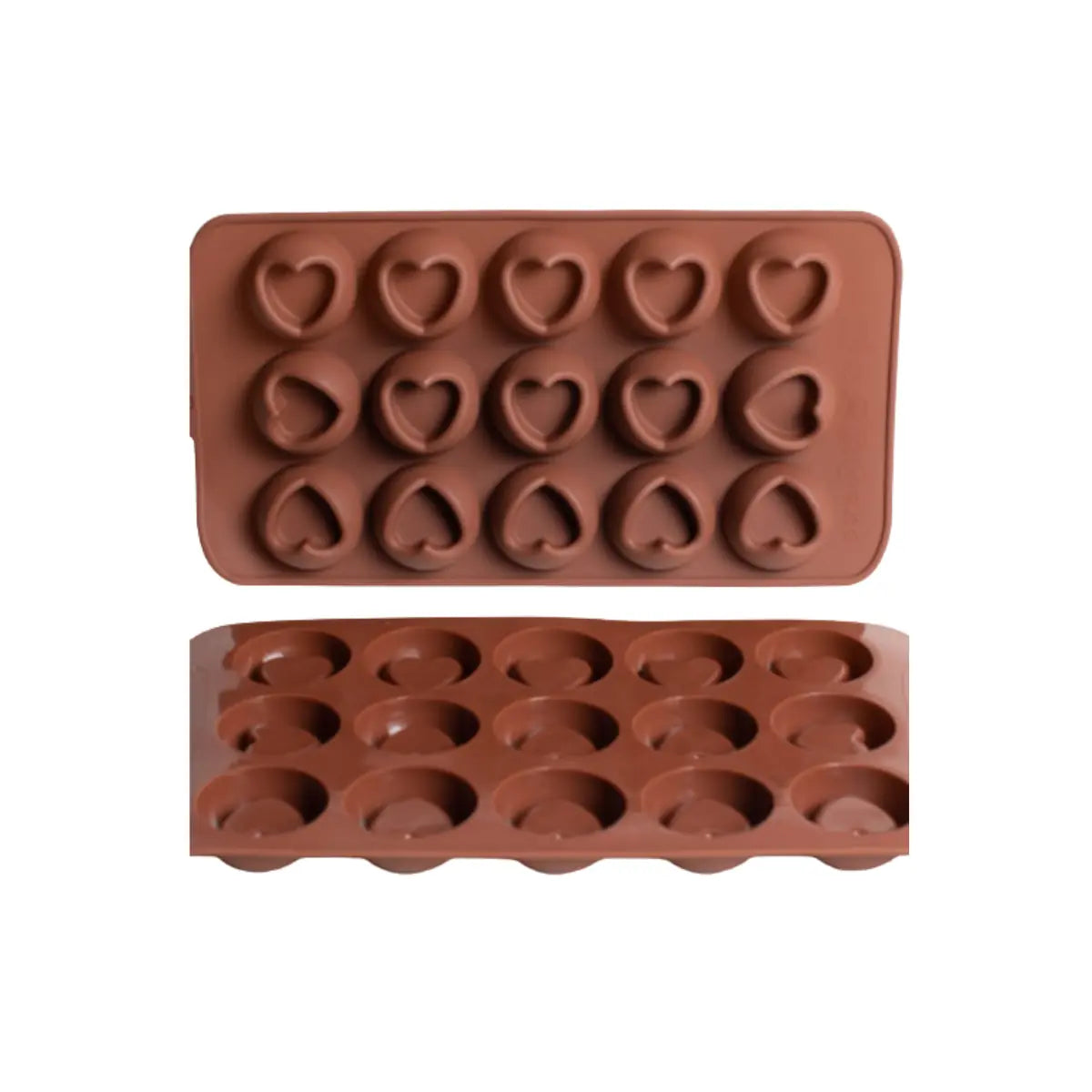 Moule en silicone 15 boules en cœur