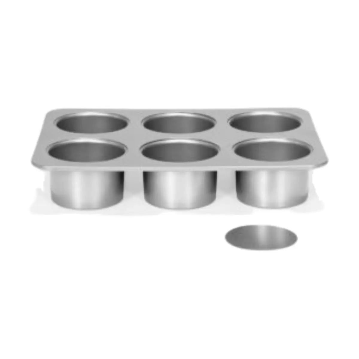 Moule 6 mini cheesecakes Ø 8 cm Patisse