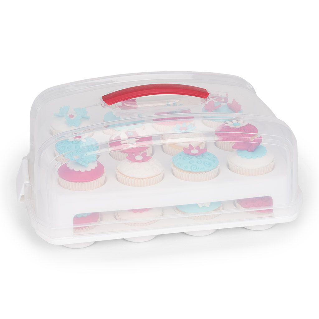 Boîte de transport pour 24 cupcakes Patisse