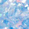 Paillettes en flocons irisées Bleu PME