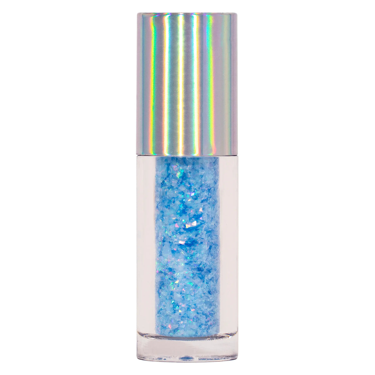 Paillettes en flocons irisées Bleu PME