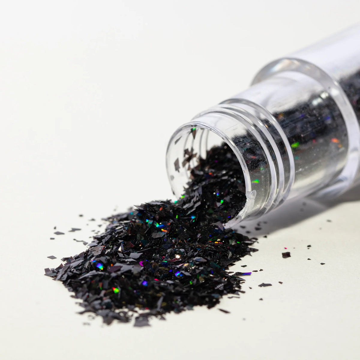 Paillettes en flocons irisées noires 3 g PME