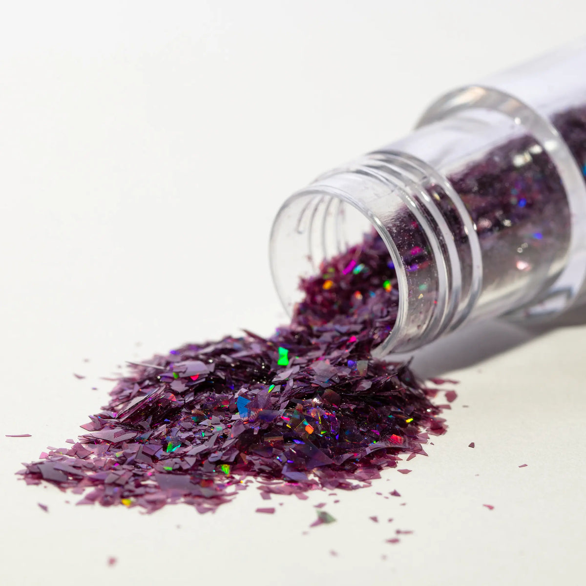 Paillettes en flocons irisées Violet PME