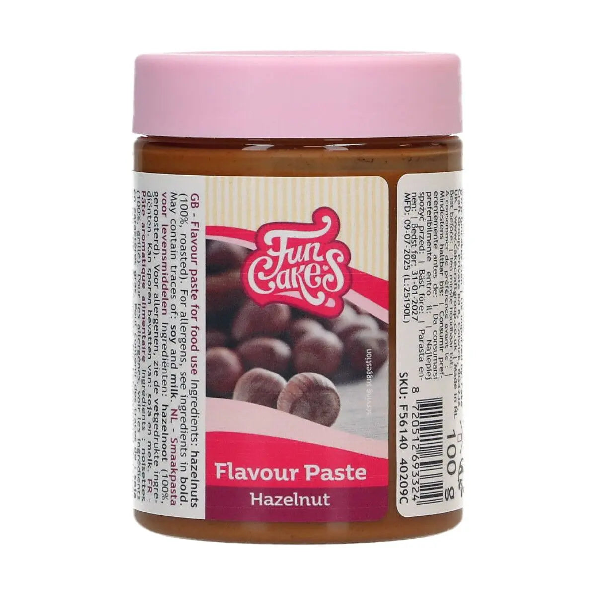 Pâte aromatisante noisette 100 g FunCakes