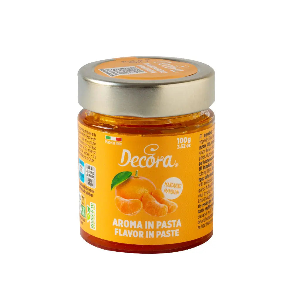 Pâte aromatisante concentrée à la mandarine Decora