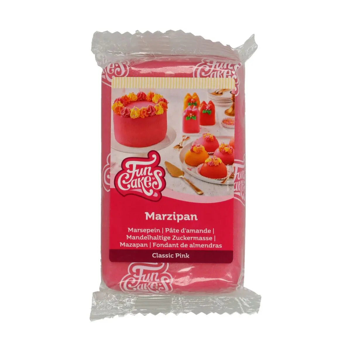 Pâte d'amande rose FunCakes